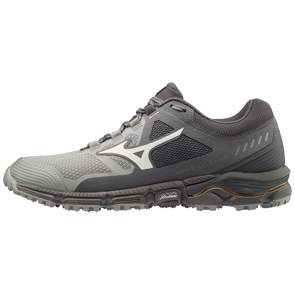 Mizuno Wave Daichi 5 - Erkek Trail Koşu Ayakkabısı - Gri Türkiye (PONXTB-905)